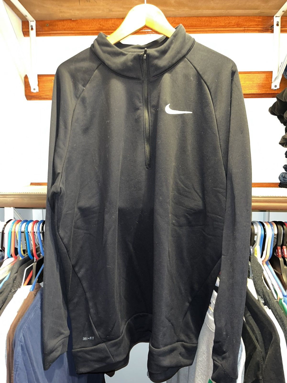 Nike vintage nike dri fit crewneck Size US XXL / EU 58 / 5 - 1 Thumbnail