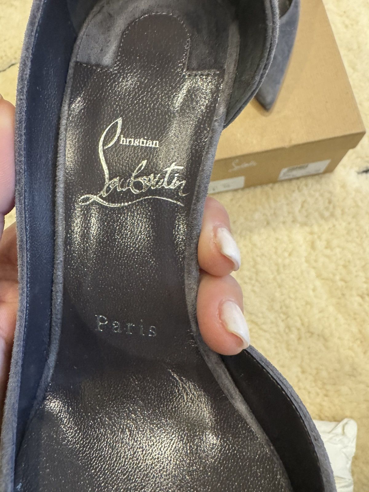 Christian Louboutin Iriza 100 Size US 8 / IT 38 - 6 Thumbnail