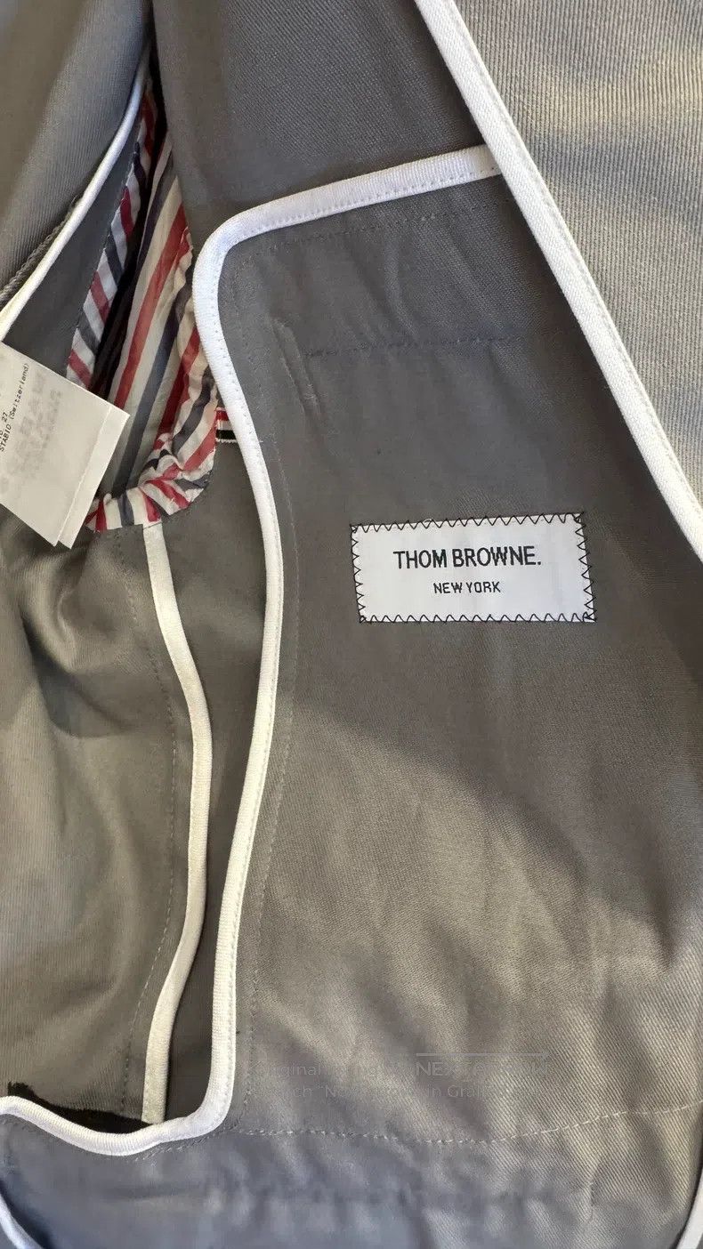 Thom Browne Thom Browne Leisure twill cotton jacket Size US L / EU 52-54 / 3 - 5 Thumbnail