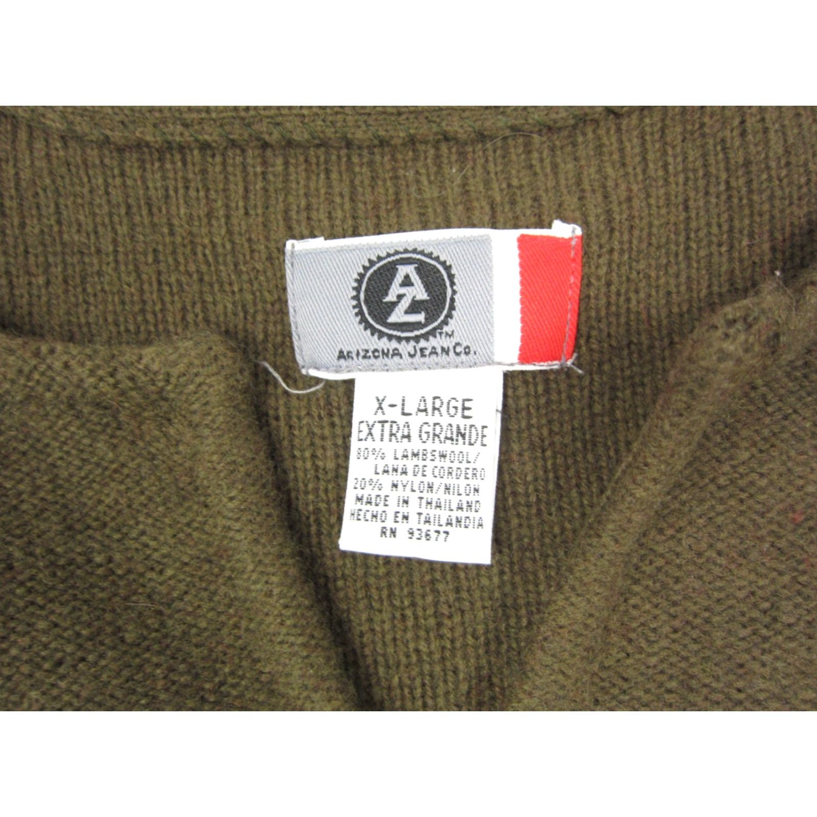 Vintage VINTAGE Arizona Sweater Womens XL Brown Fringe Y2K 80s 90s Pullover Knit Wool Nylon V-Neck Long Sleeve Casual Mens Womens Girls? Size XL / US 12-14 / IT 48-50 - 3 Thumbnail