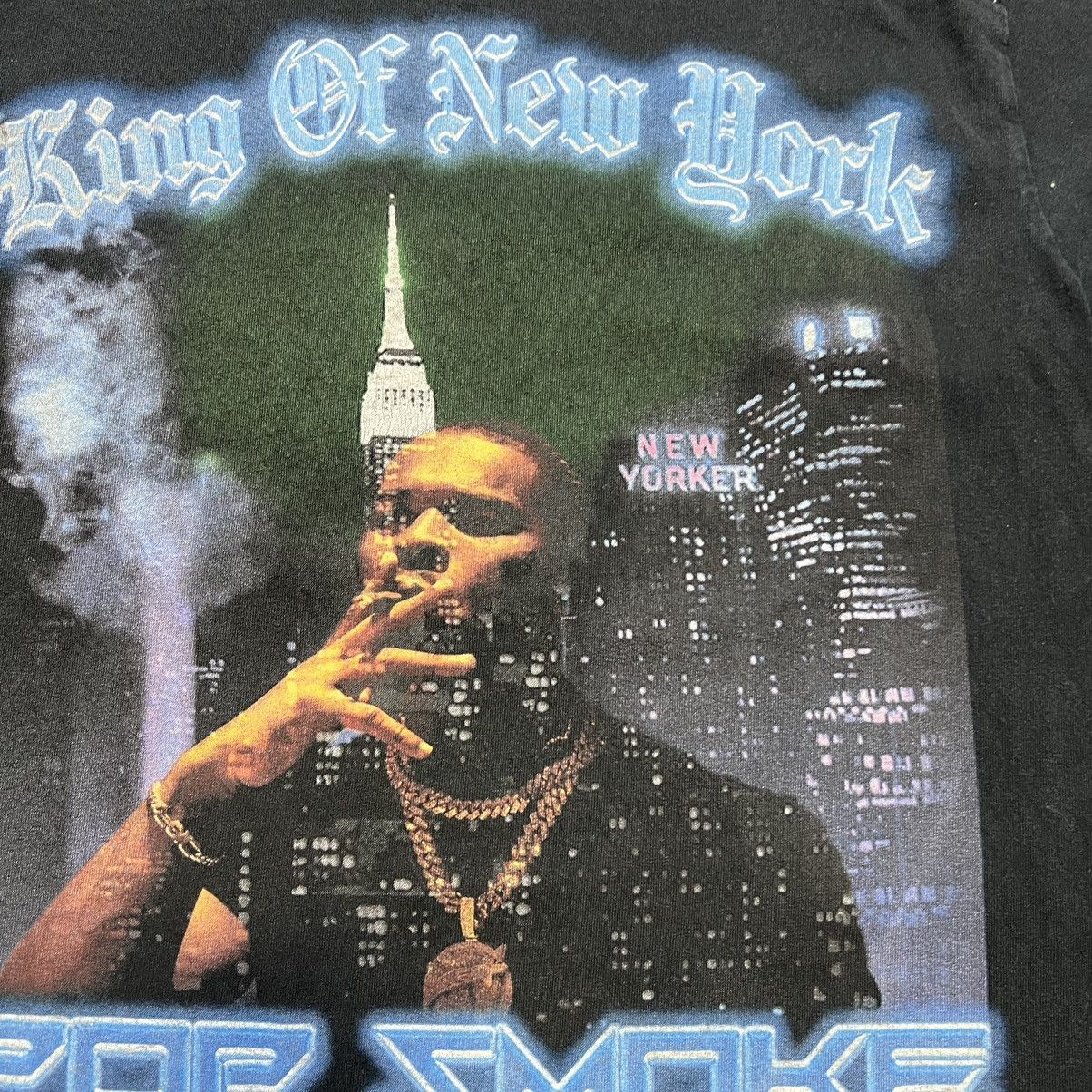 Rap Tees Pop Smoke King of New York Rap Band Tee Size US M / EU 48-50 / 2 - 3 Thumbnail