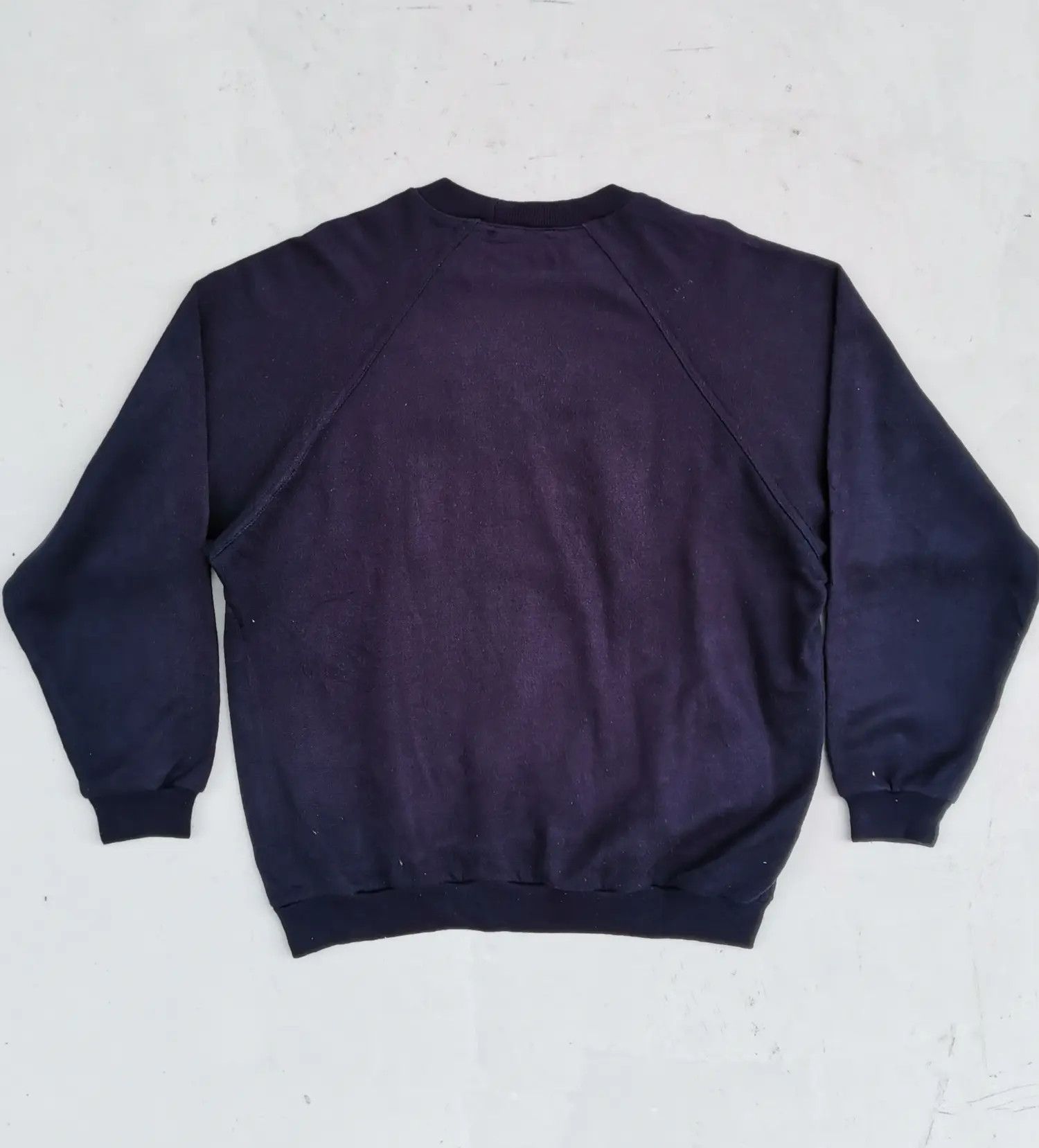 Yves Saint Laurent Yves Saint Laurent Embroidered Big Logo Sweatshirt Size US XL / EU 56 / 4 - 2 Thumbnail