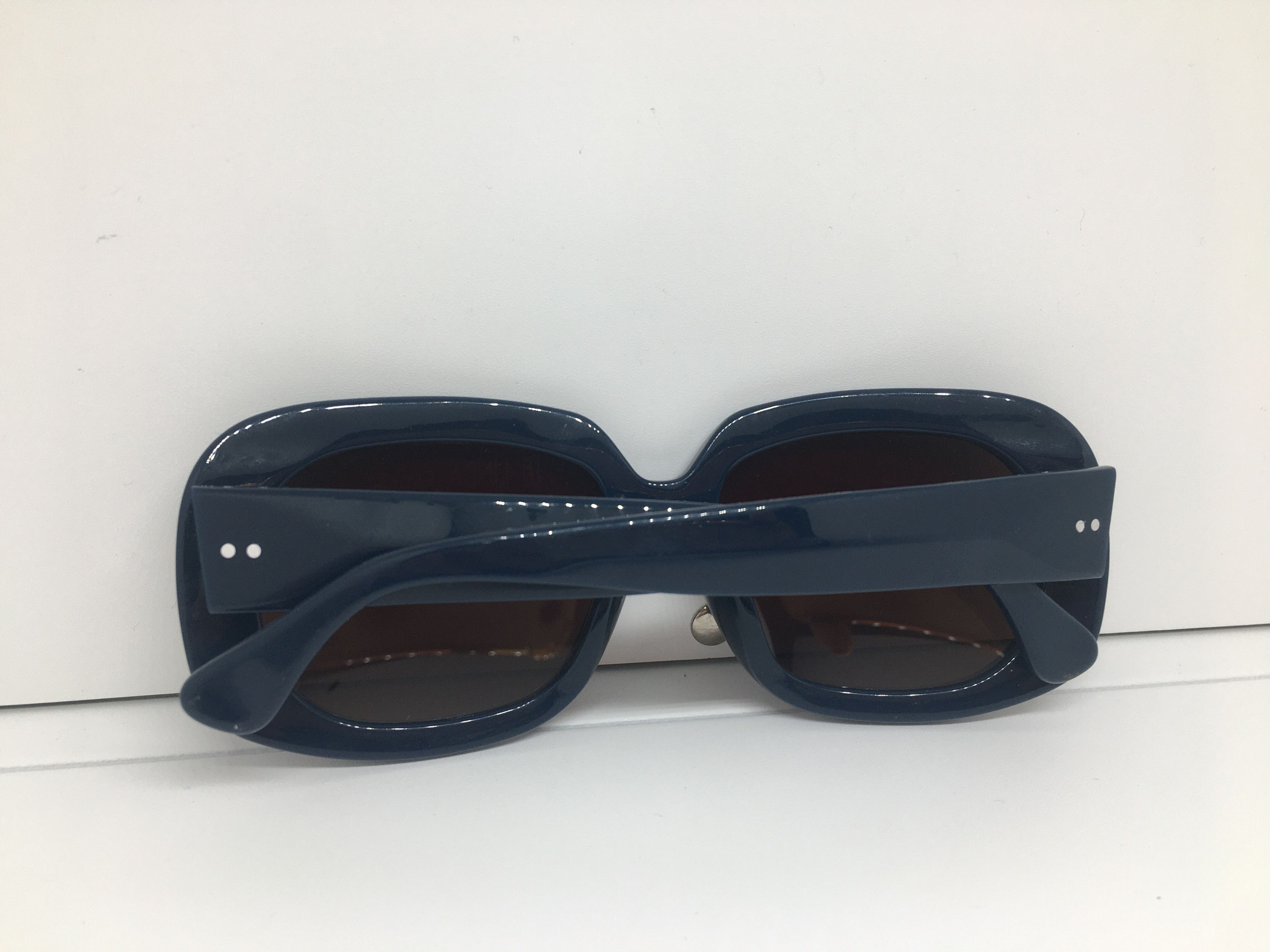 Dries Van Noten Dries Van Noten DVN75/9 Navy Blue Sunglasses Frame Size ONE SIZE - 8 Thumbnail