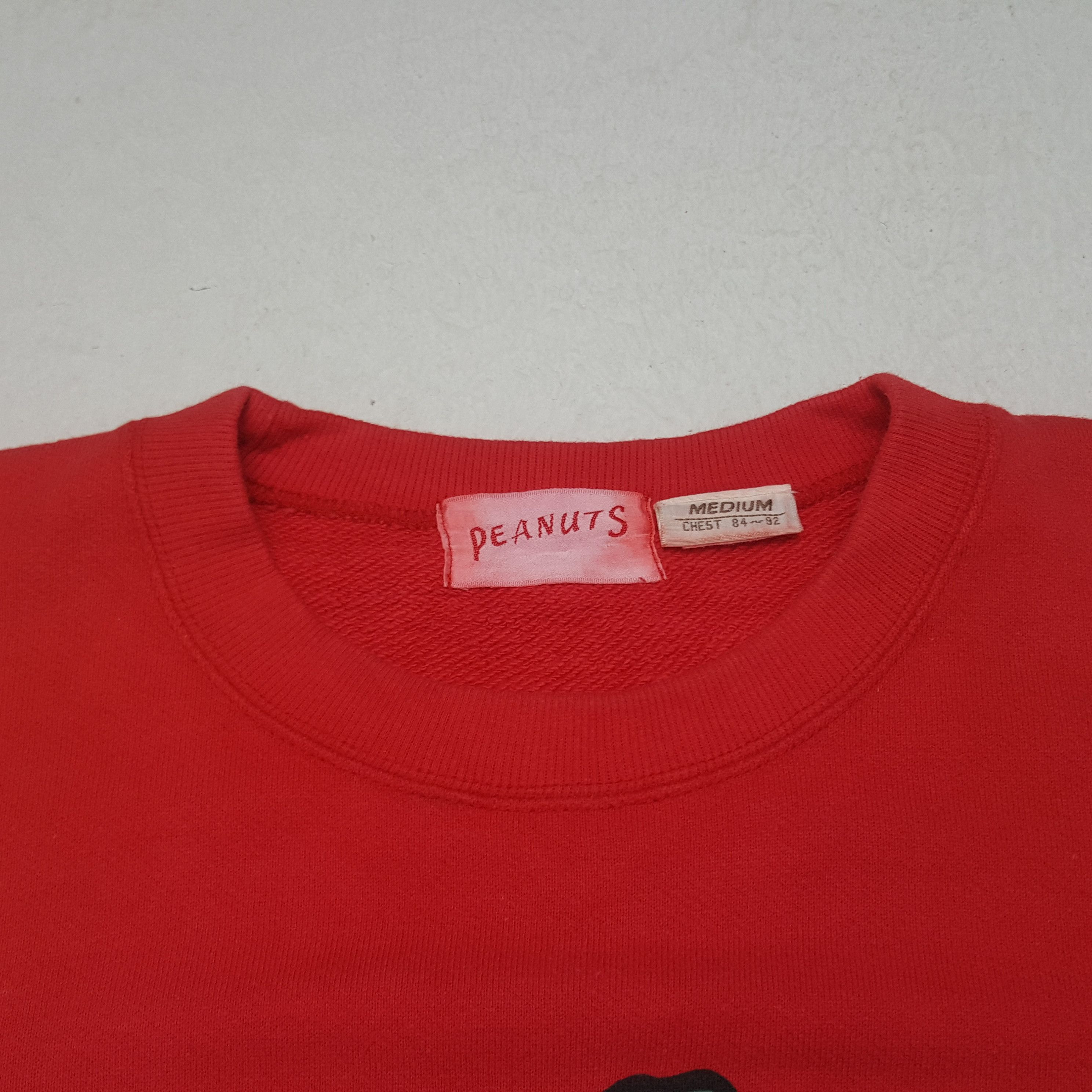 Cartoon Network × Peanuts × Vintage Vintage Snoopy Peanuts Cartoon Character Sweatshirt C279N21 Size US M / EU 48-50 / 2 - 4 Thumbnail