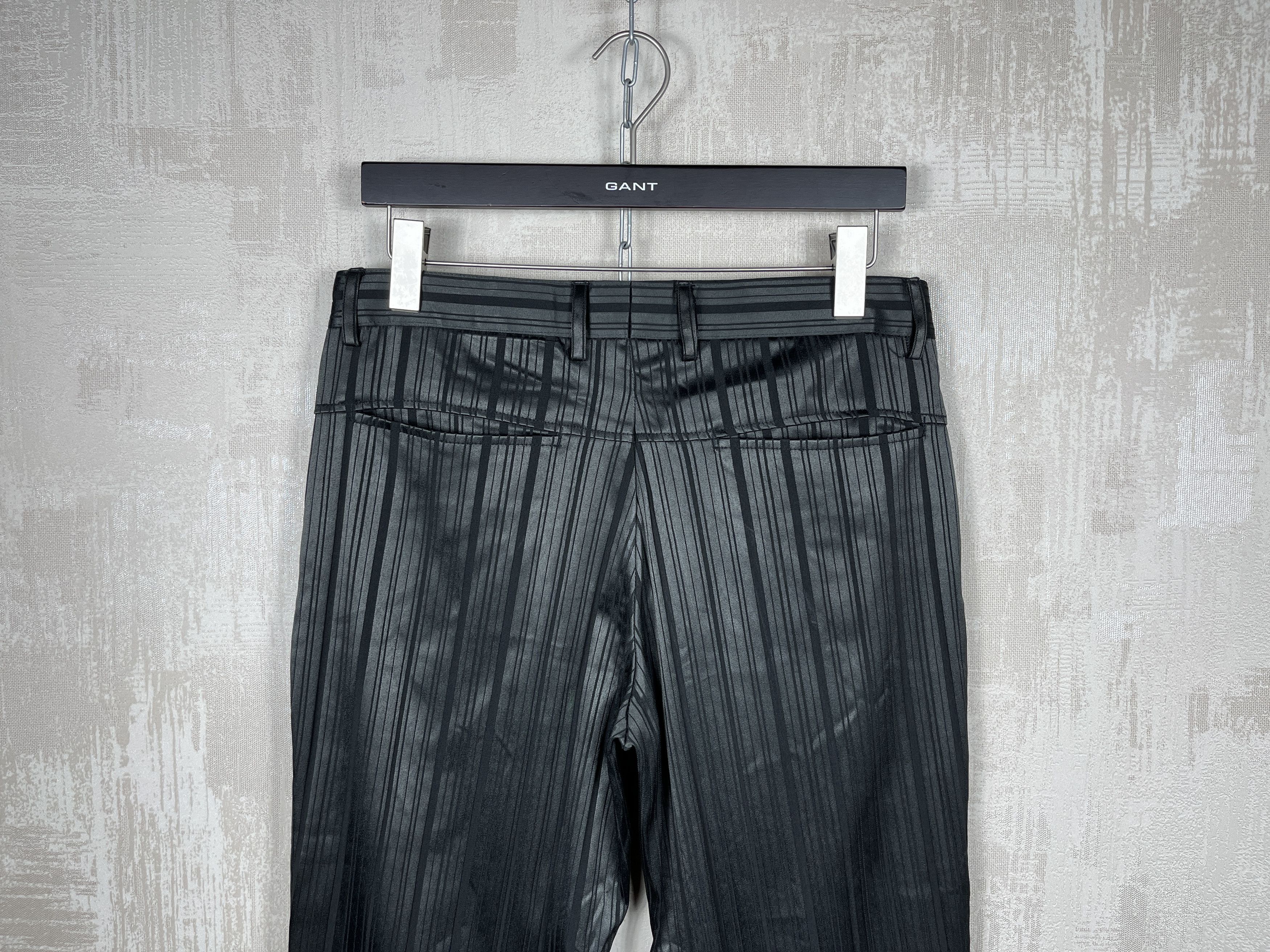 C&A Clockhouse C&A Striped Flared Disco Chino Pants Size US 32 / EU 48 - 15 Thumbnail
