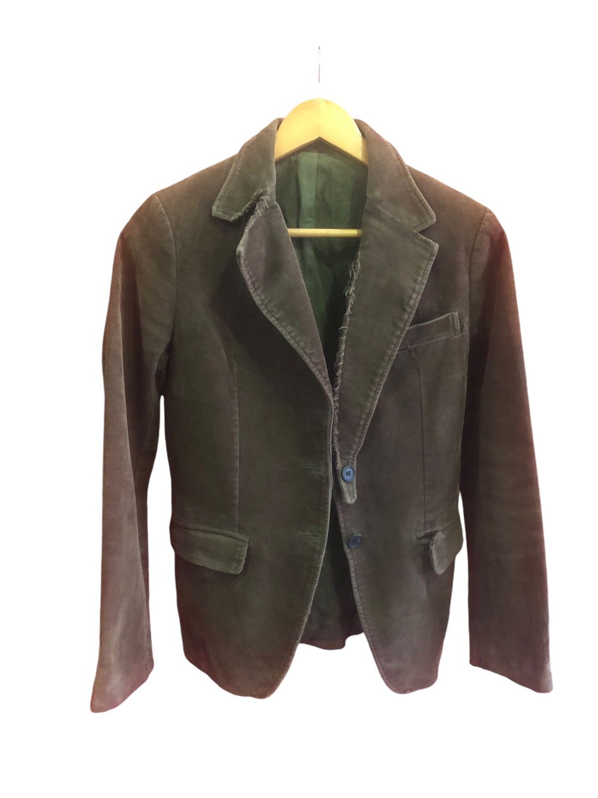 Maison MIHARA YASUHIRO Rare!! MiharaYasuhiro Reconstructed Corduroy Jacket Size US S / EU 44-46 / 1 - 1 Thumbnail