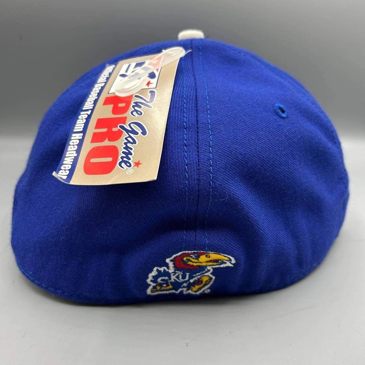 The Game Kansas Jayhawks NCAA Hat Men 7 5/8 Pro Fitted Cap New Size ONE SIZE - 8 Thumbnail