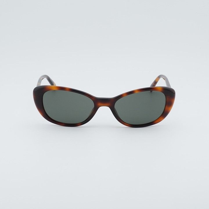 Saint Laurent Paris Saint Laurent SL822 002 Sunglasses Havana Cat Eye Frame Size ONE SIZE - 7 Thumbnail