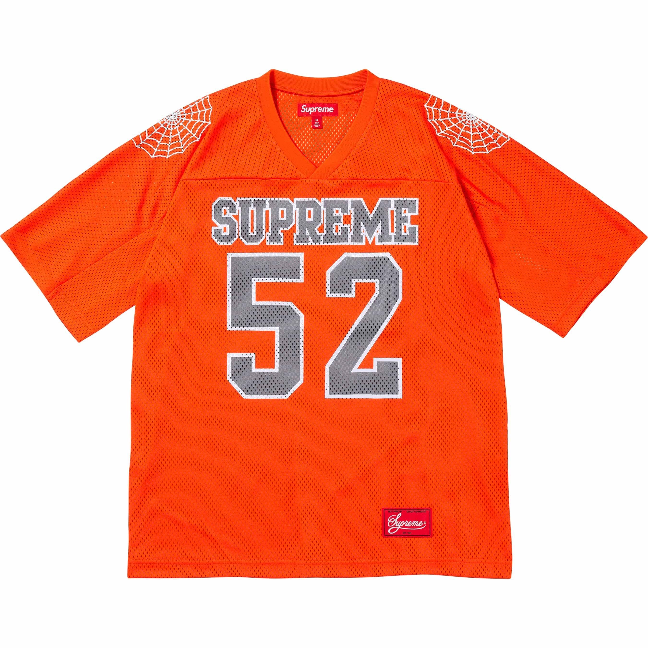 シャツ Supreme Spiderweb Football Jersey white Supreme Spiderweb Football Jersey White