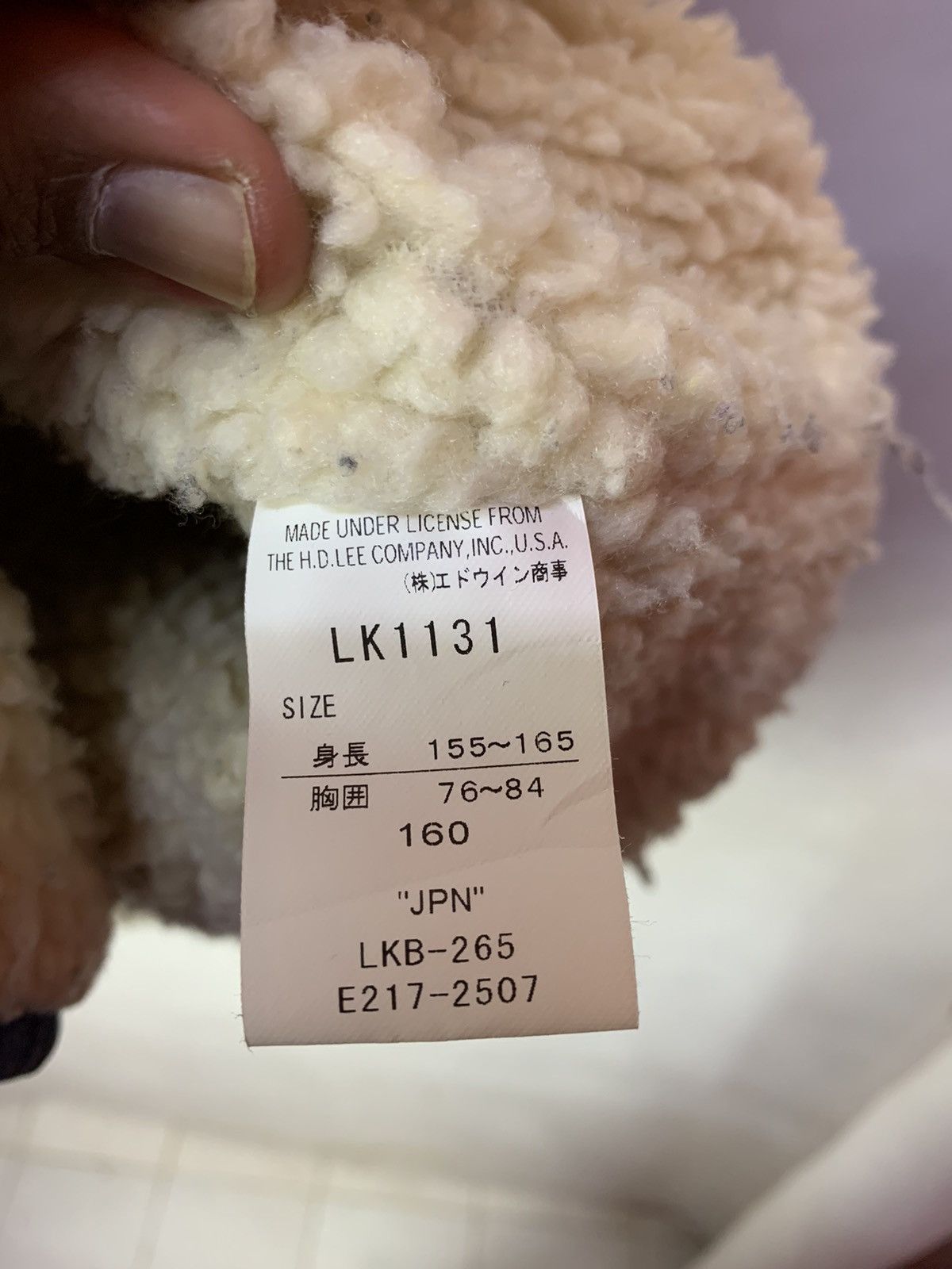 Lee Steals! Lee Outerwear Jeans Denim Vest Sherpa Size US XS / EU 42 / 0 - 7 Thumbnail