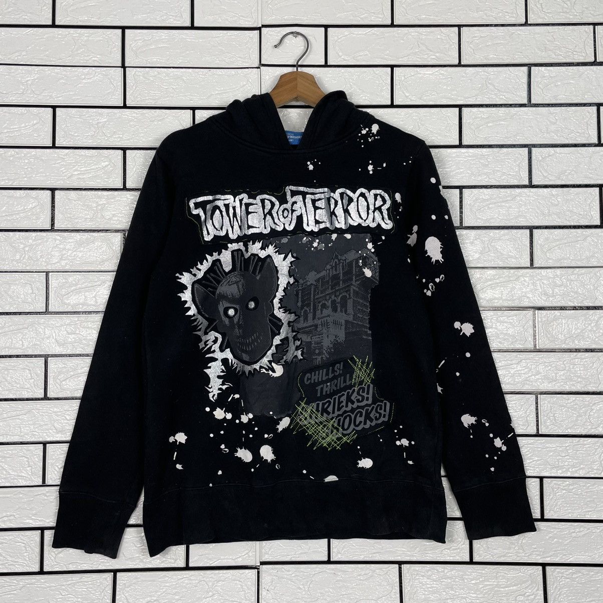 Disney Tokyo Disney Resort Tower Of Terror Hoodie Size US M / EU 48-50 / 2 - 10 Thumbnail