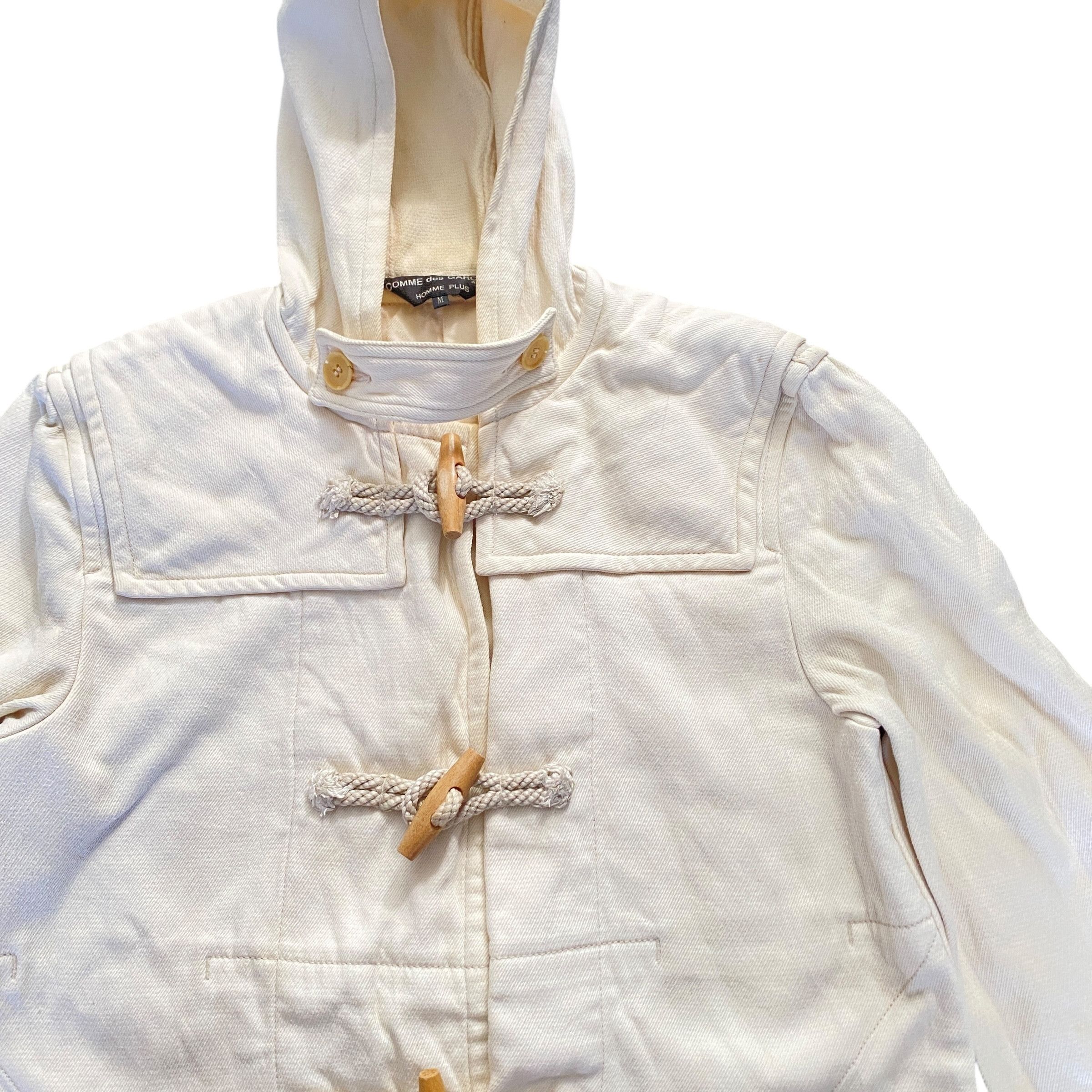 Comme des Garcons Vintage Comme Des Garcons Homme AD 2003 Duffle Coat Size US M / EU 48-50 / 2 - 3 Thumbnail
