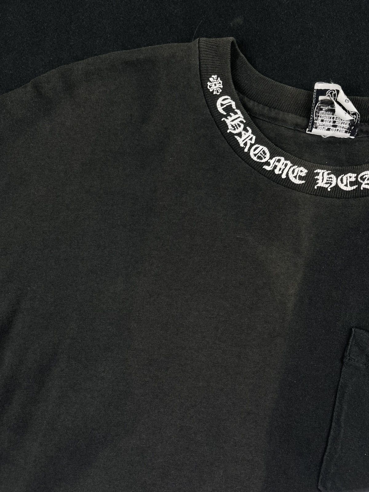 Chrome Hearts Chrome Hearts Vintage Floral Dagger Neck Longsleeve Tshirt Size US L / EU 52-54 / 3 - 3 Thumbnail
