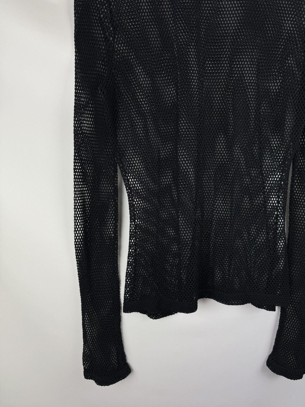 Dolce & Gabbana Dolce&Gabbana Net Mesh See-Through Long Sleeve Top Tunic Size M / US 6-8 / IT 42-44 - 16 Thumbnail