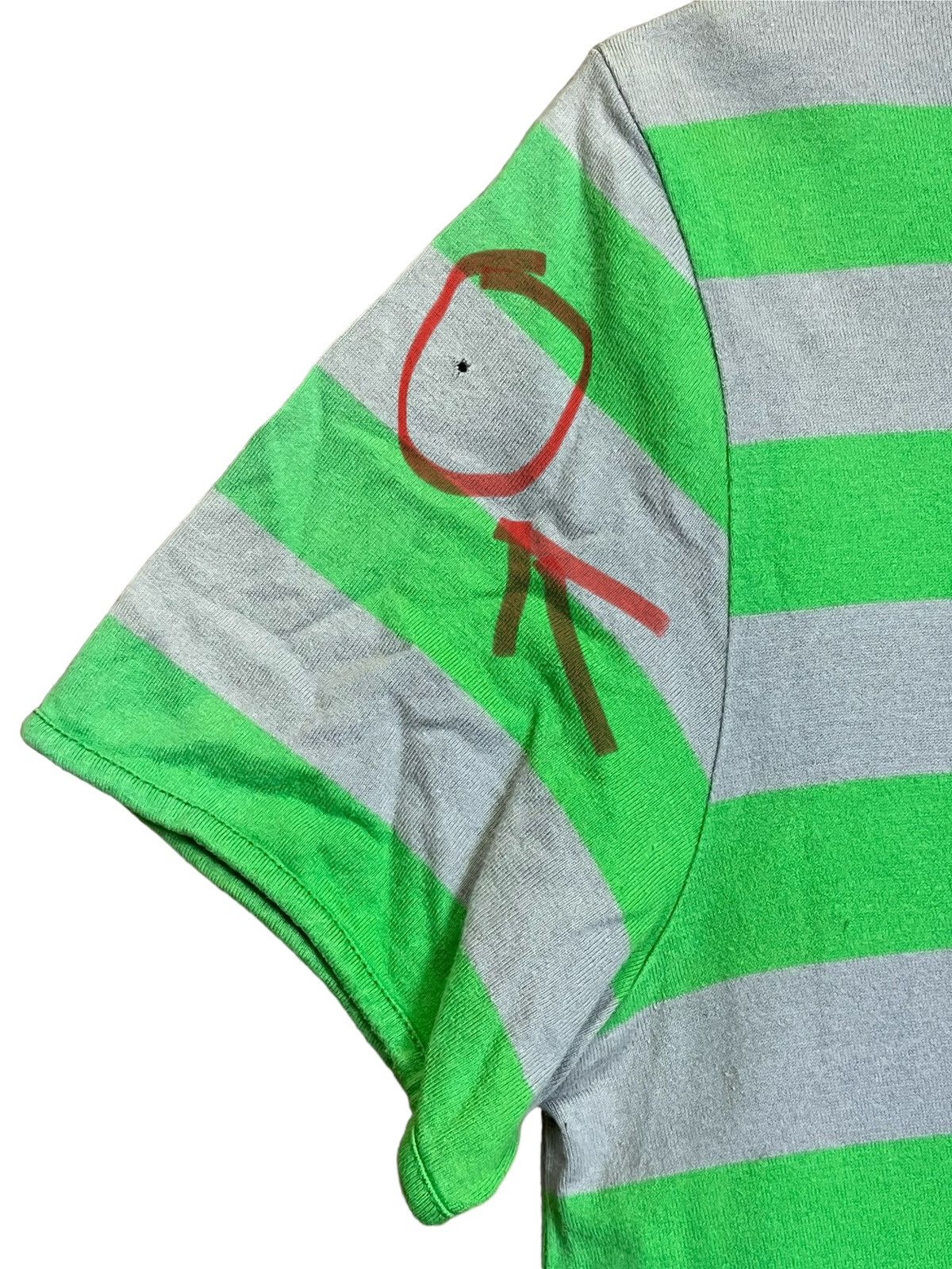 A.P.C. NICE🔥A.P.C PARIS RUE DE FLEURUS STRIPED POCKET TEE SHIRT Size S / US 4 / IT 40 - 10 Thumbnail