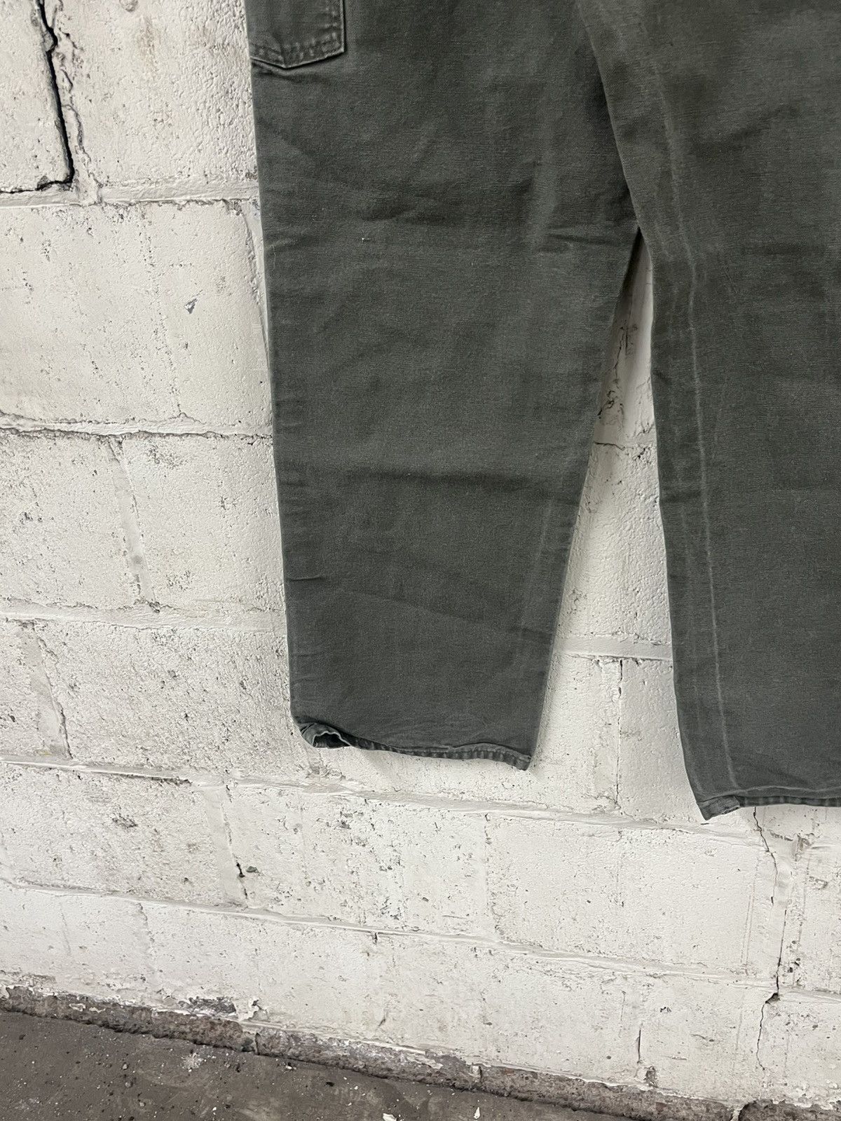Carhartt Carhartt carpenter cargo pants vintage baggy moss green Size US 34 / EU 50 - 7 Thumbnail