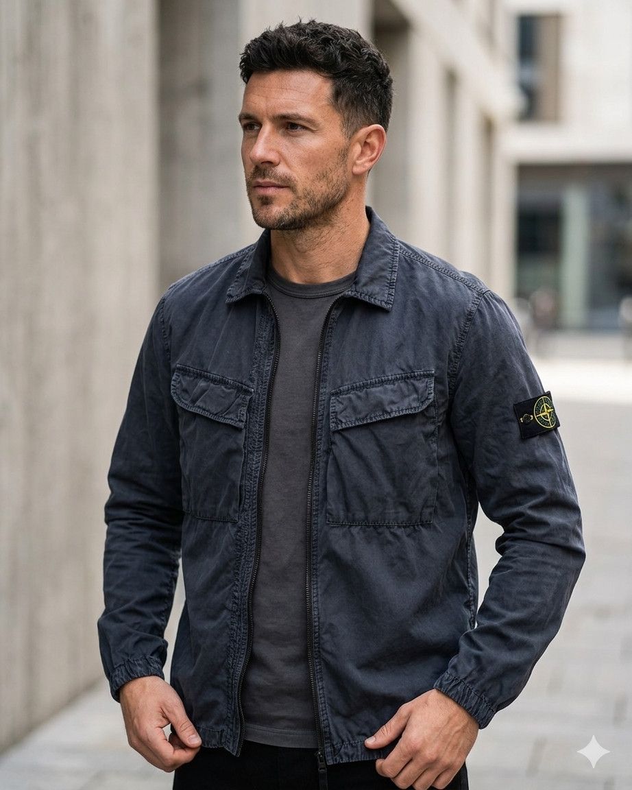 Stone Island Stone Island | Light Jacket, Overshirt | AW 2022 Size US M / EU 48-50 / 2 - 12 Thumbnail
