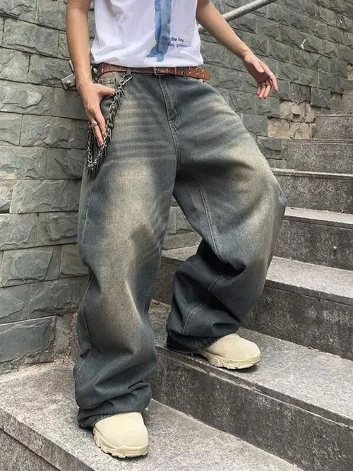 Jean Arisawa x Asaka Washed Baggy Denim Jeans Size US 32 / EU 48 - 4 Thumbnail