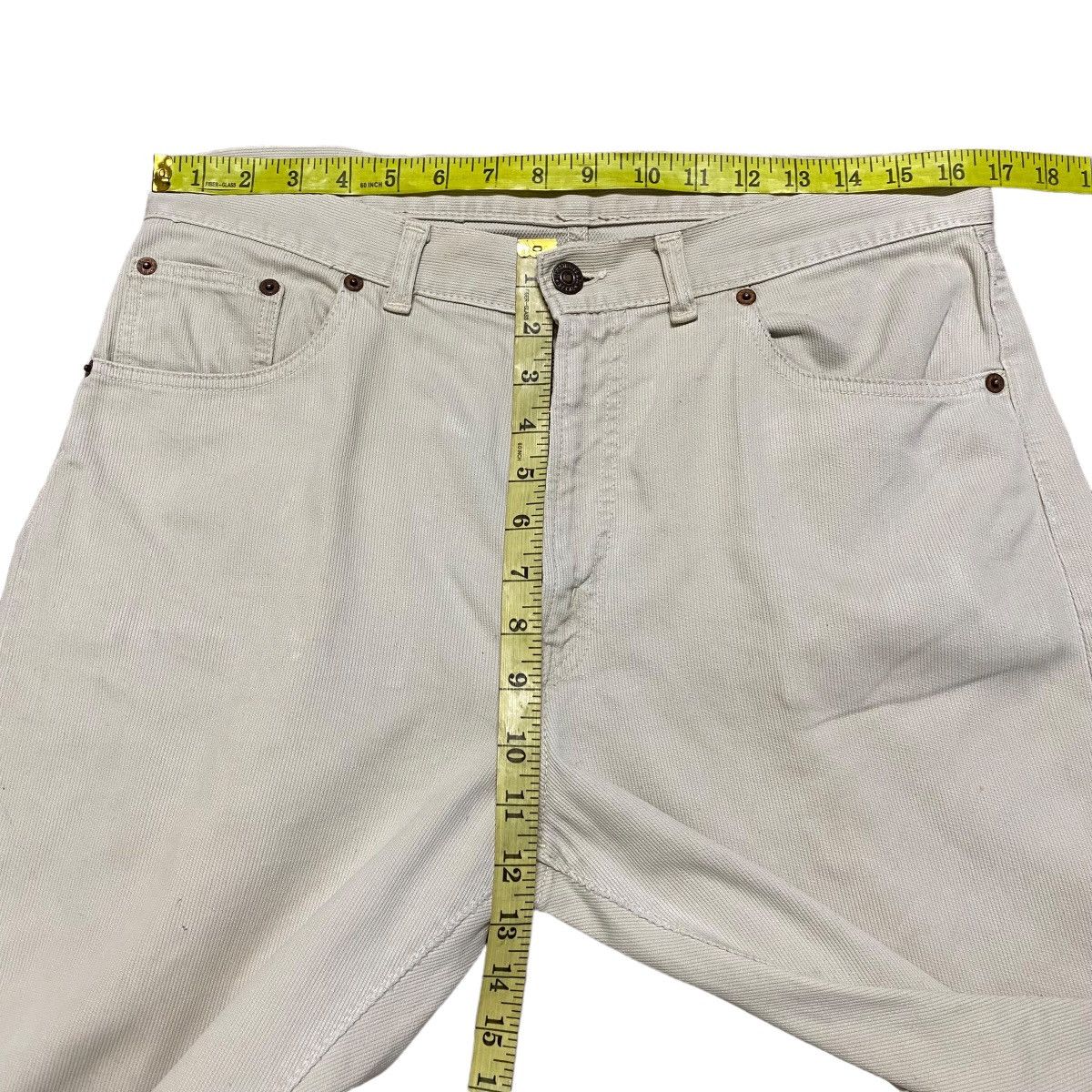 Levi's Vintage 60s Levis 911B Pique Big E Jeans Size US 33 - 21 Thumbnail