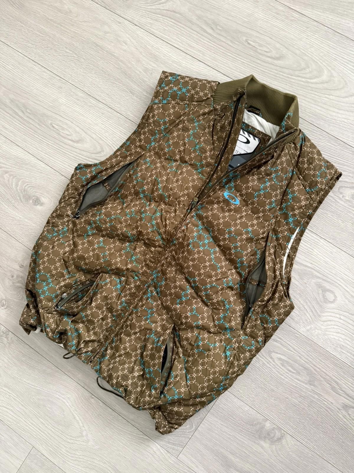 Oakley Oakley FW2008 O-Monogram Down Puffer Vest Size M Size US M / EU 48-50 / 2 - 2 Thumbnail