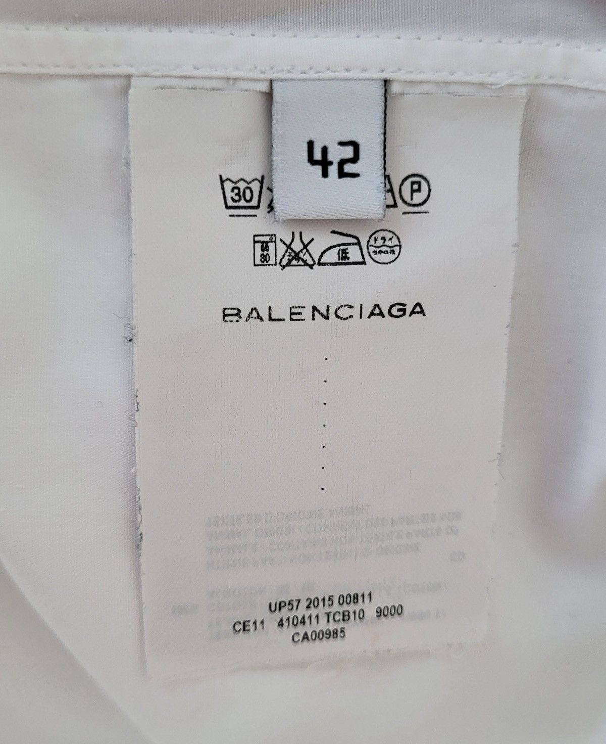 Balenciaga Very Rare Balenciaga Archive Shirt Size US XS / EU 42 / 0 - 4 Thumbnail
