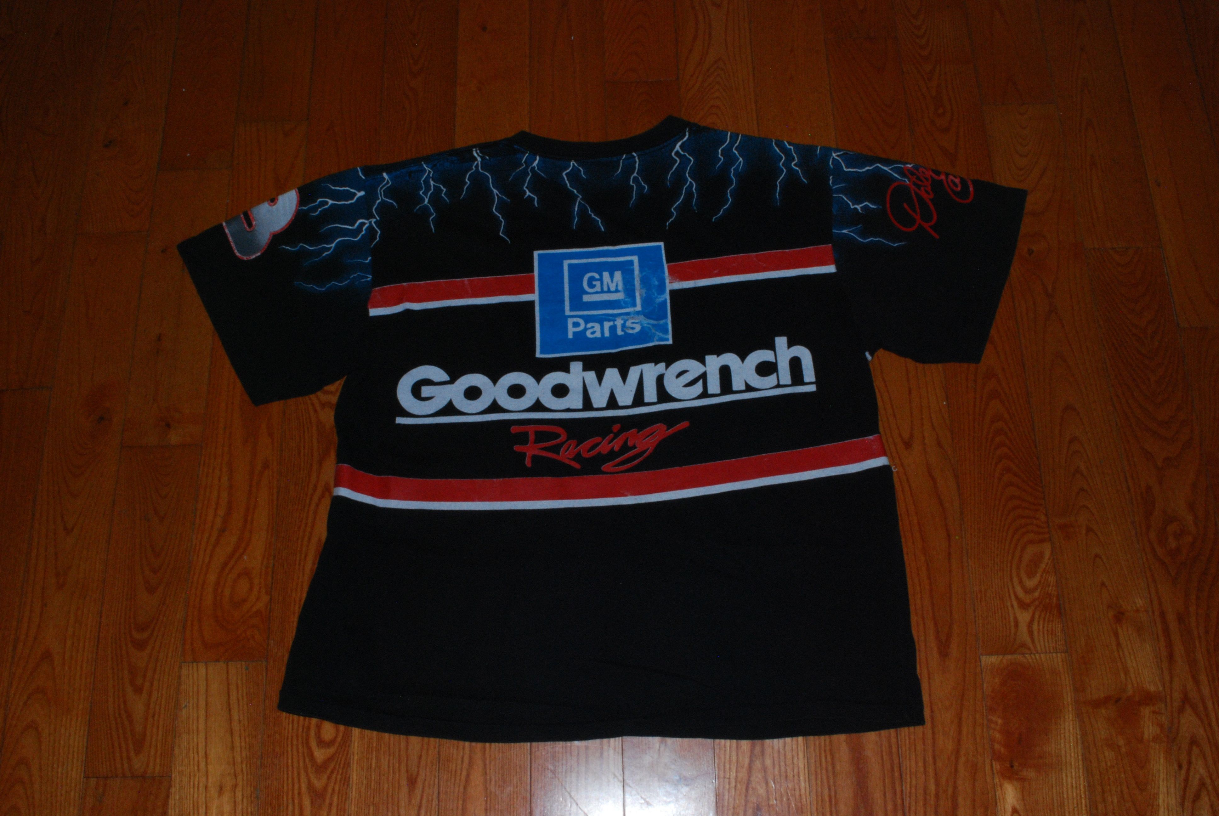 NASCAR Vintage 90's Dale Earnhardt The Black Knight T-shirt Size US XL / EU 56 / 4 - 6 Thumbnail