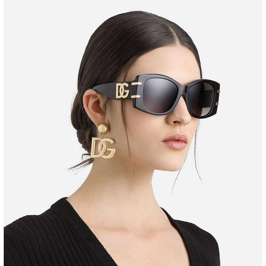 NEW DG4501 501/8G DOLCE&GABBANA GOLD SHIELD SUNGLASSES DG450