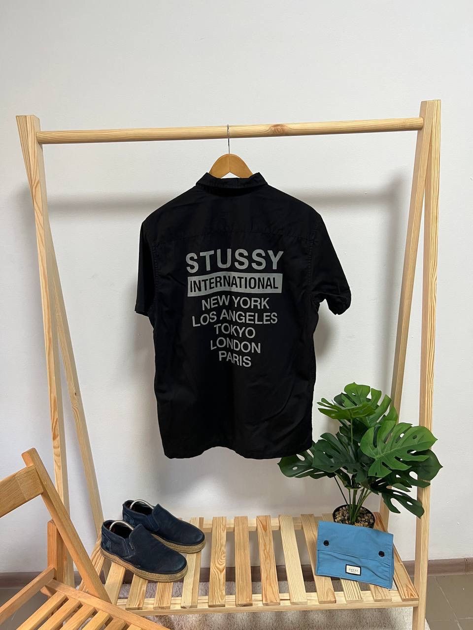 Stussy Stussy World Tour International Button Up Shirt Size US M / EU 48-50 / 2 - 1 Thumbnail