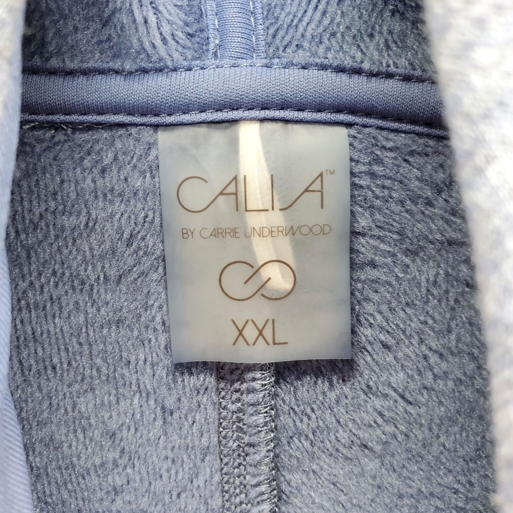Vintage CALIA by Carrie Underwood Hoodie Womens XXL Blue Stretch Pullover Hooded Pullover Size XXL / US 16-18 / IT 52-54 - 5 Thumbnail