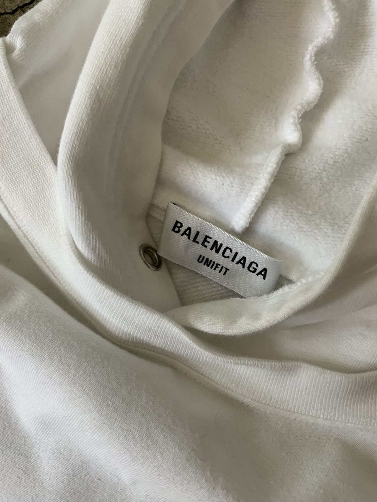 Balenciaga BALENCIAGA OVERSIZED LOGO LAYERED SHIRT HOODIE Size US M / EU 48-50 / 2 - 3 Thumbnail