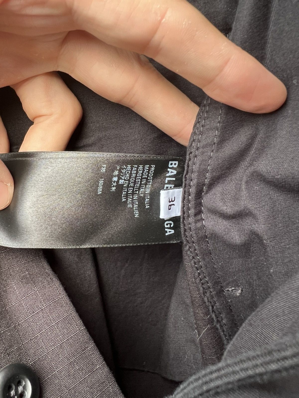 Balenciaga Balenciaga Ripstop Swing Military Cargo Pocket Jumpsuit Size US 36 / EU 52 - 14 Thumbnail