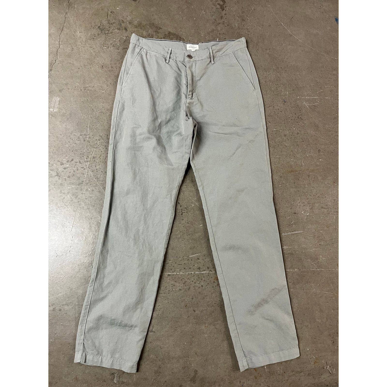 Hartford HARTFORD - Tyron Slim-Fit Straight Twill Trousers /32 / NWOT Size US 32 / EU 48 - 3 Thumbnail