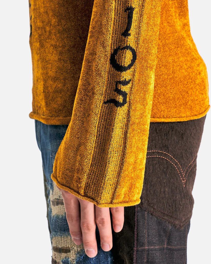 Acne Studios o1s1v1r1oon0825 Knit Long Sleeve in Camel Brown Size US S / EU 44-46 / 1 - 7 Thumbnail