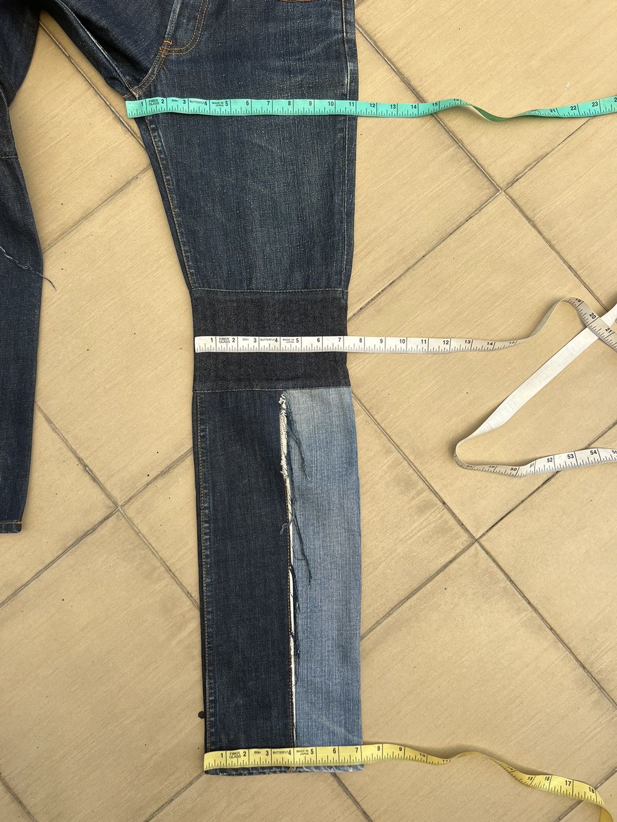 Levi's NOMA t.d. X Levi’s Rebuild Denim Patchwork Jeans Size US 28 / EU 44 - 4 Thumbnail
