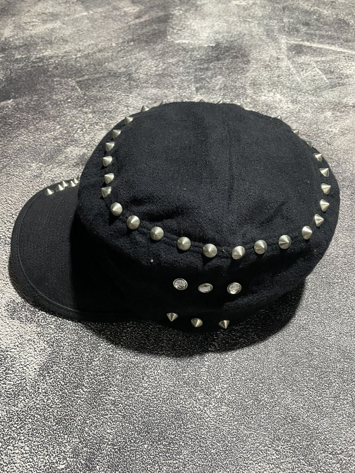If Six Was Nine y2k Studed Cadethat Wool Punk Style Size ONE SIZE - 4 Thumbnail