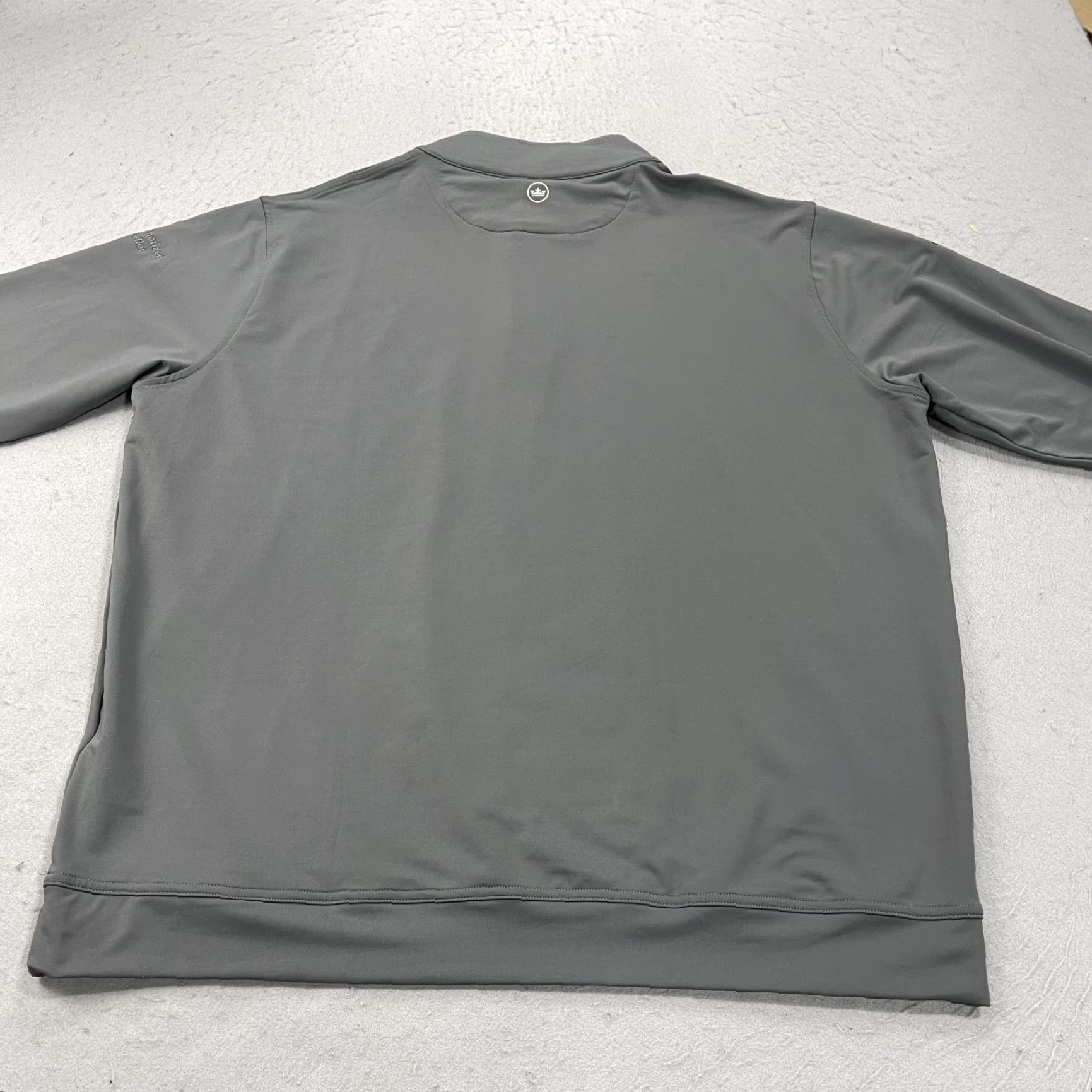 Peter Millar Peter Millar Jacket Mens 2XL Gray Stretch Perth Performance Golf 1/4 Quarter Zip Shirt Mens 2XL Gray Stretch Perth Sports Golf Size US XXL / EU 58 / 5 - 7 Thumbnail