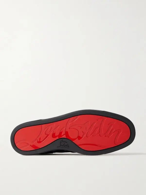 Christian Louboutin o1s1wg110225 Sneaker in Black Size US 13 / EU 46 - 6 Thumbnail