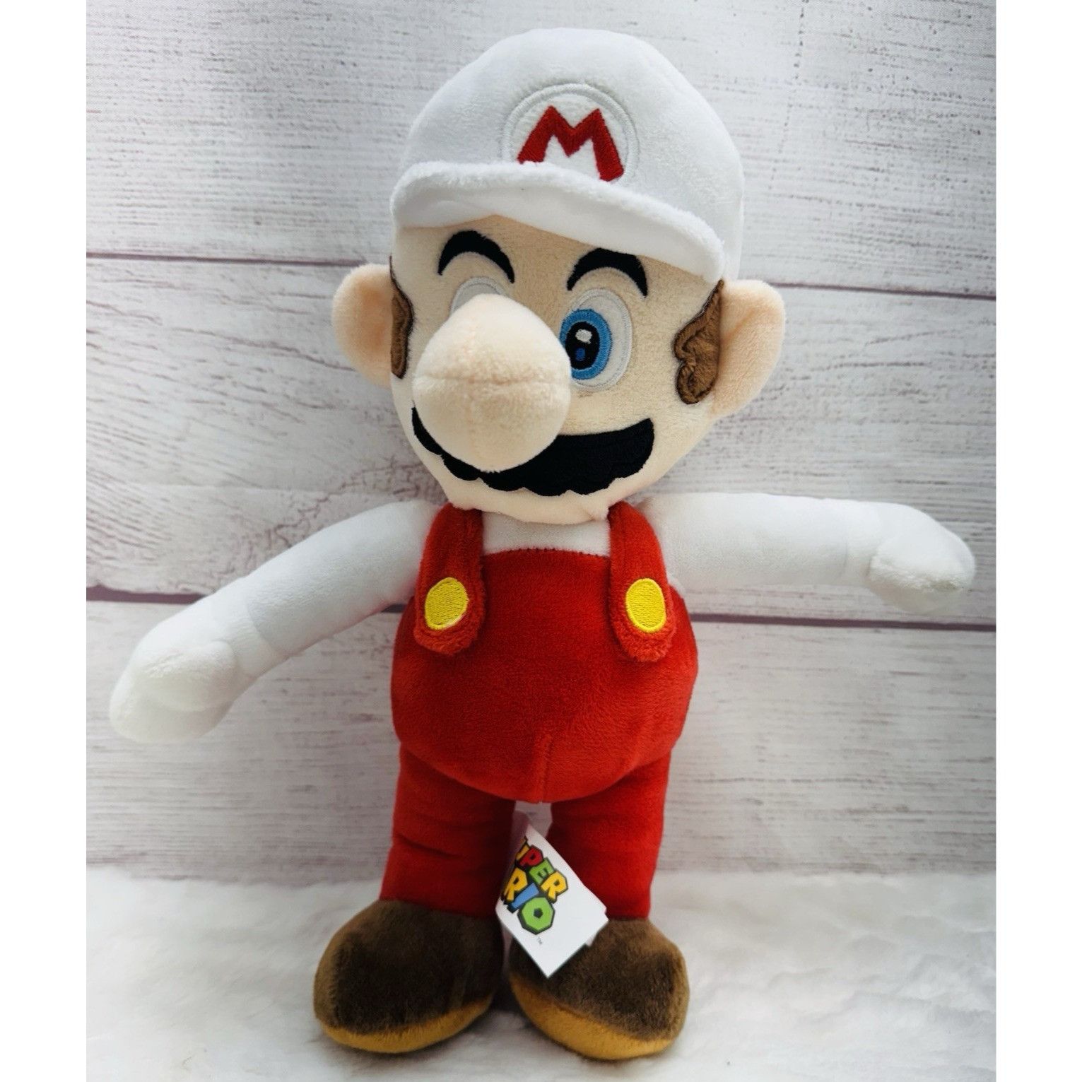 Nintendo SUPER MARIO BROS - MARIO PLUSH - 12" Nintendo Stuffed Doll T Size ONE SIZE - 1 Thumbnail