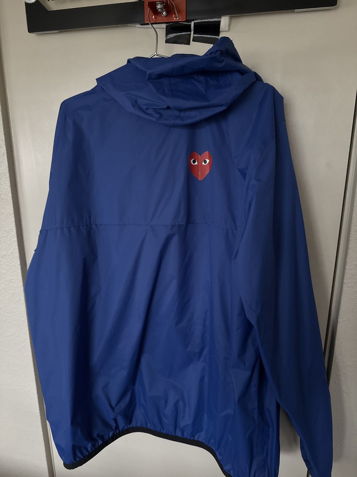 Comme des Garcons Comme des Garcons Play x K-Way Rain Pullover Size US XXL / EU 58 / 5 - 6 Thumbnail
