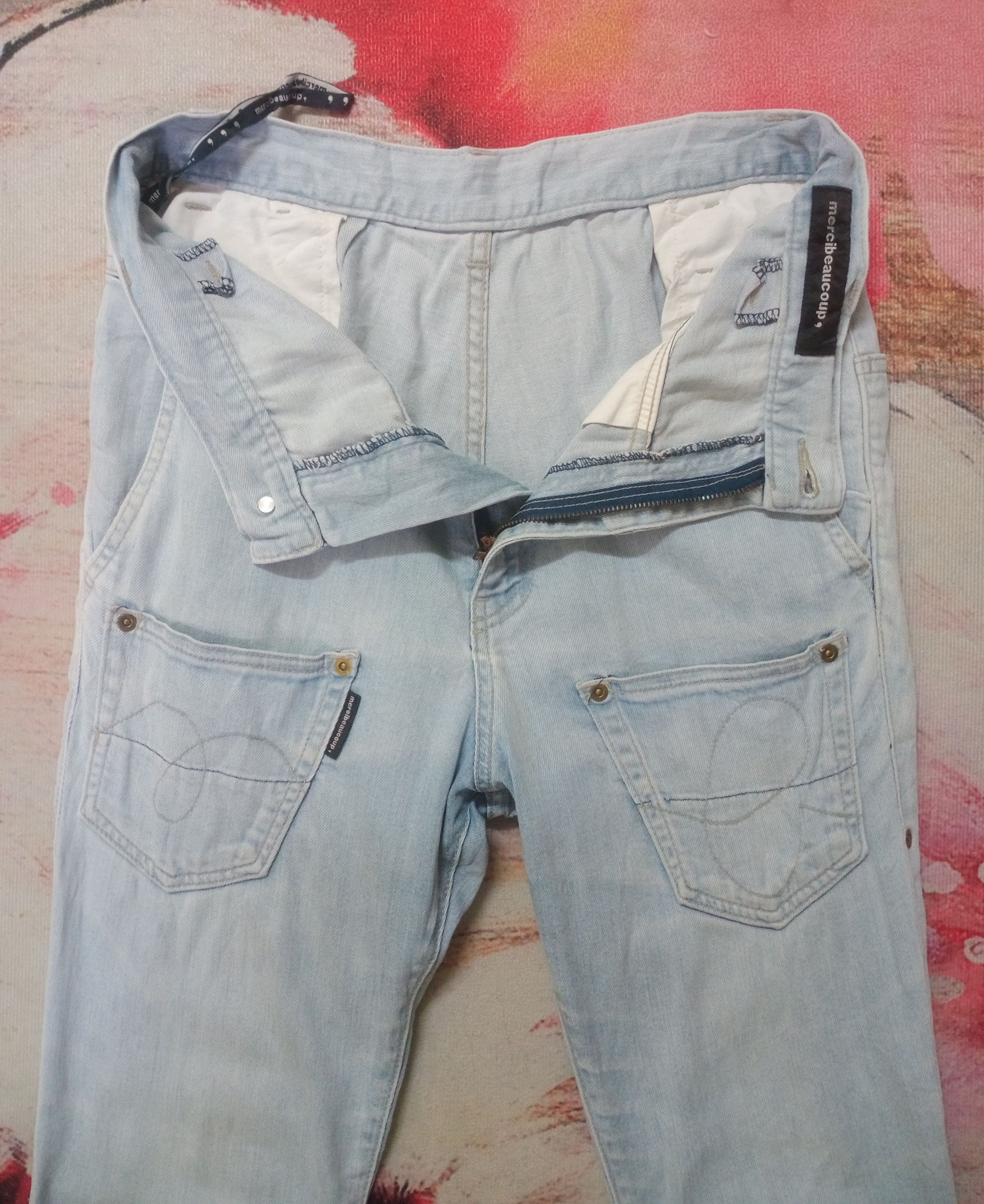 mercibeaucoup Rare Vintage Issey Miyake Mercibeaucoup Sarouel Denim Jeans Size US 30 / EU 46 - 8 Thumbnail