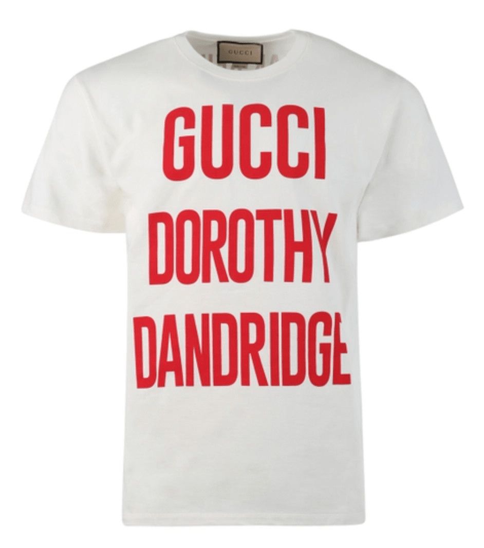 Gucci Dorothy Dandridge Short Sleeve Tee Shirt Cream Size US M / EU 48-50 / 2 - 1 Preview