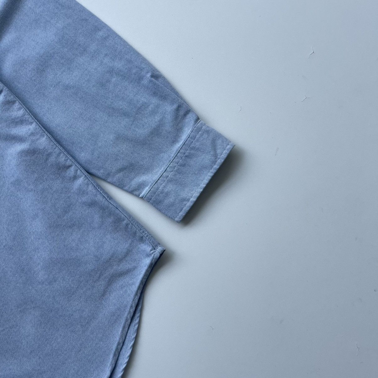 Polo Ralph Lauren × Ralph Lauren Ralph Lauren Bear Logo Oxford Cotton Button Ups Shirt Blue Size US XXL / EU 58 / 5 - 4 Thumbnail