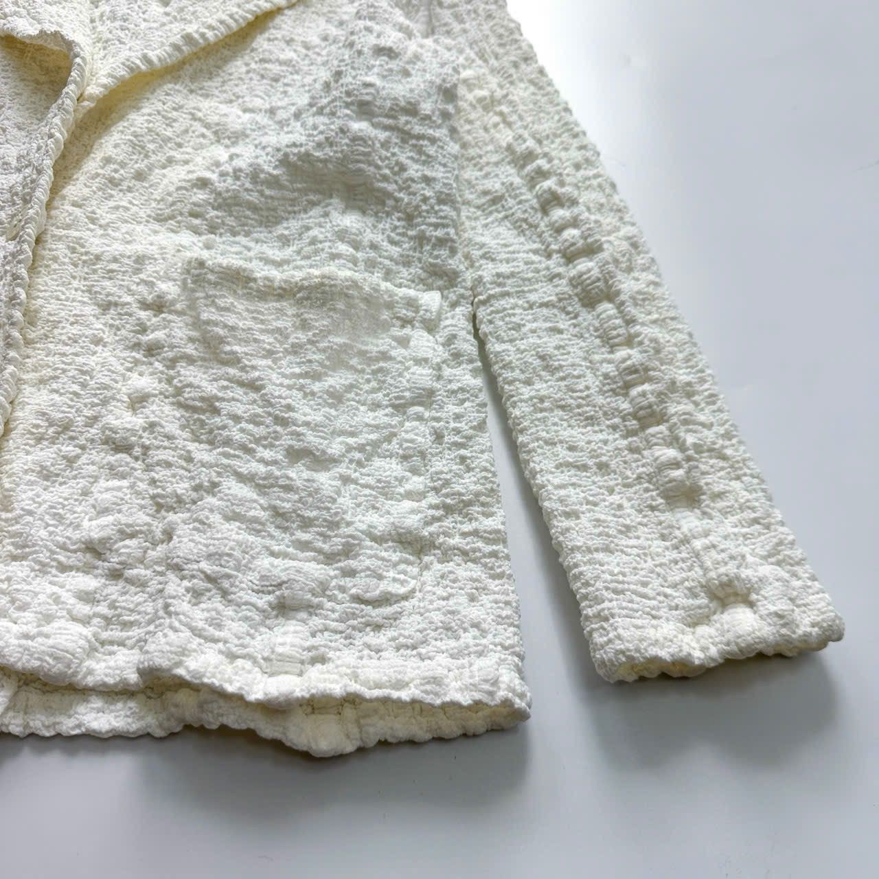 Issey Miyake Issey Miyake Me Cauliflower Pleated Blazer Size S / US 4 / IT 40 - 6 Thumbnail