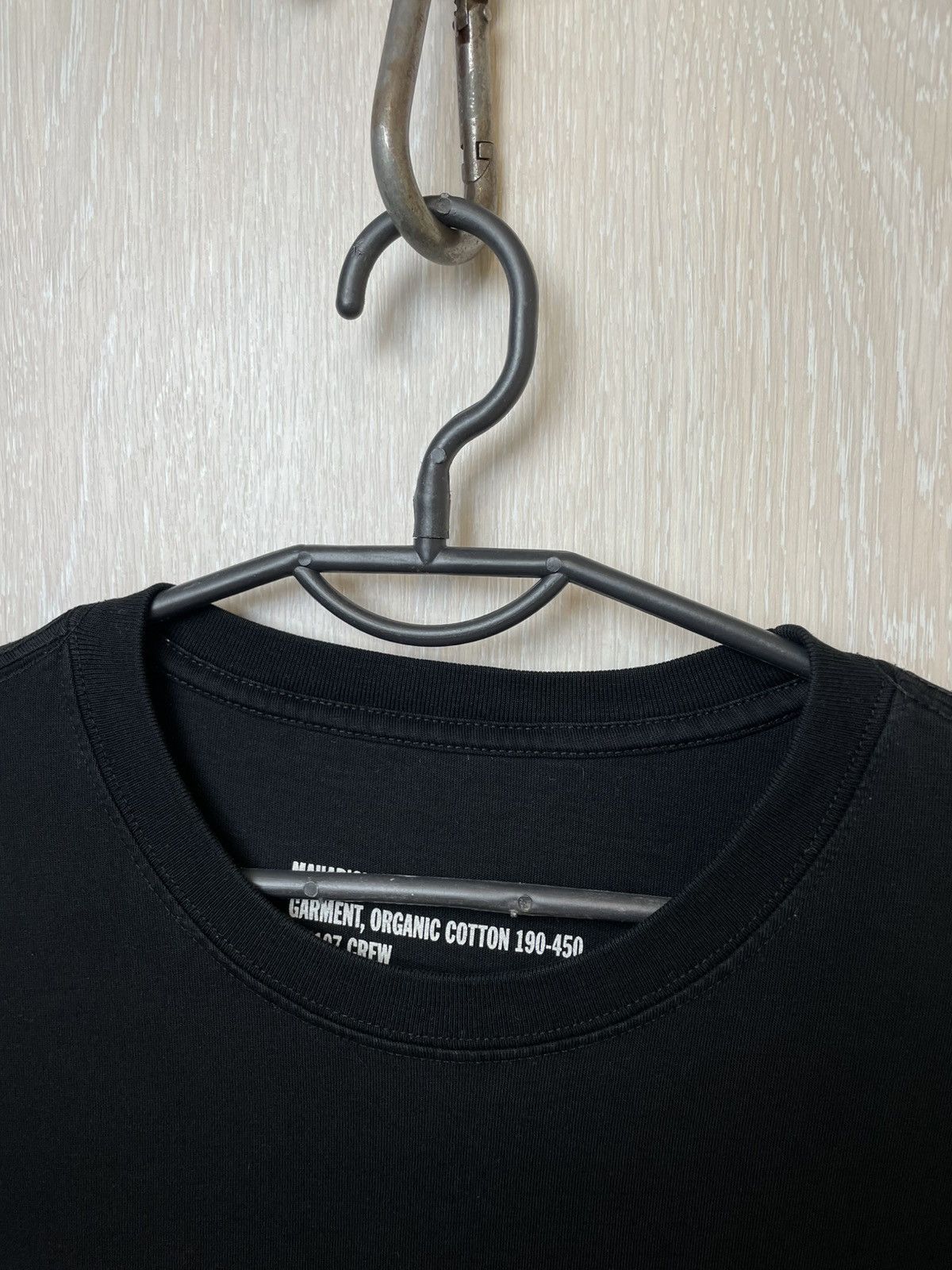 Maharishi Maharishi black t-shirt Japanese brand Size US L / EU 52-54 / 3 - 3 Thumbnail