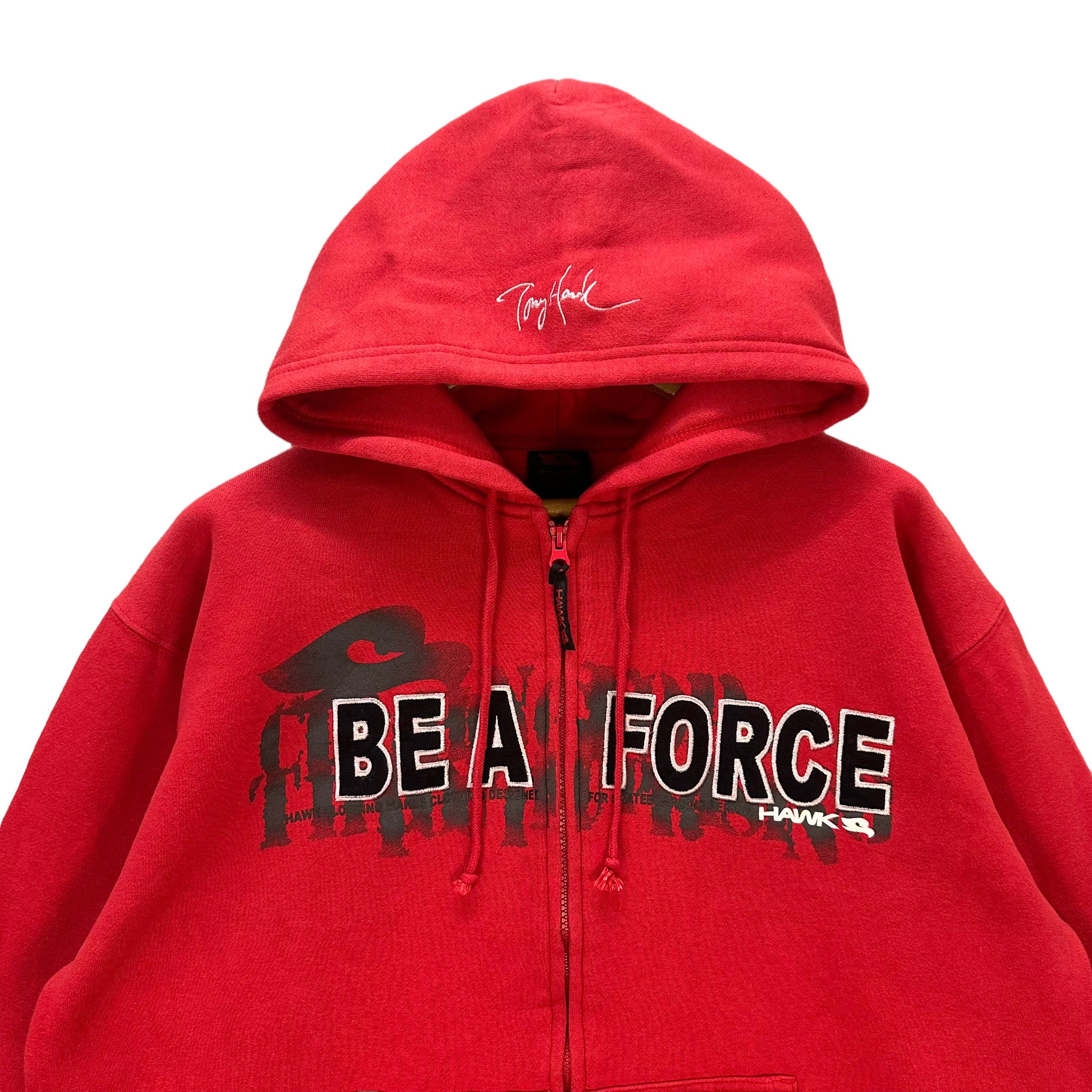 Tony Hawk BE A FORCE TONY HAWK BIG LOGO ZIPPER HOODIES #8573-015 Size US L / EU 52-54 / 3 - 2 Thumbnail