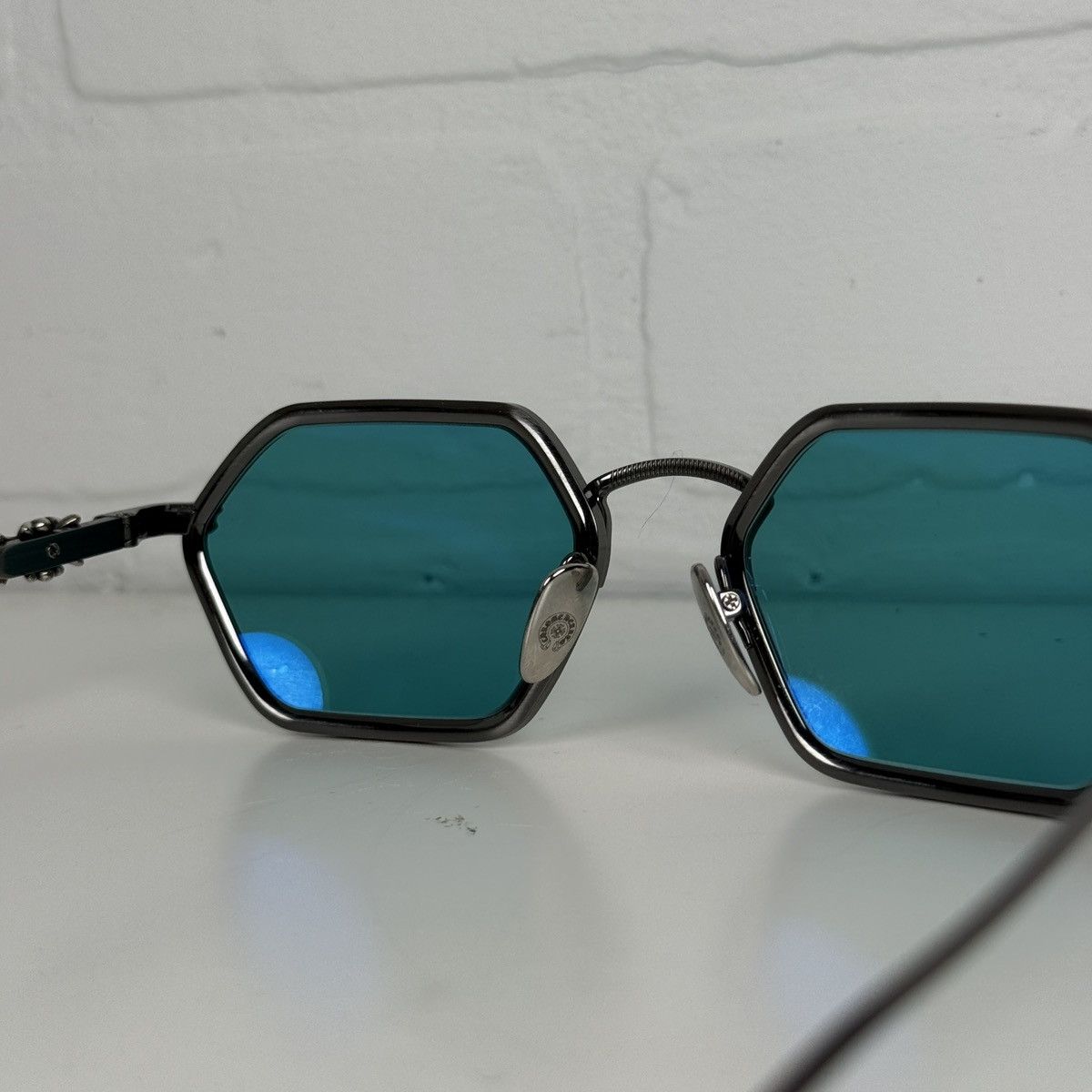 Chrome Hearts Chrome Hearts Datass Glasses - PEWTER Size ONE SIZE - 5 Thumbnail