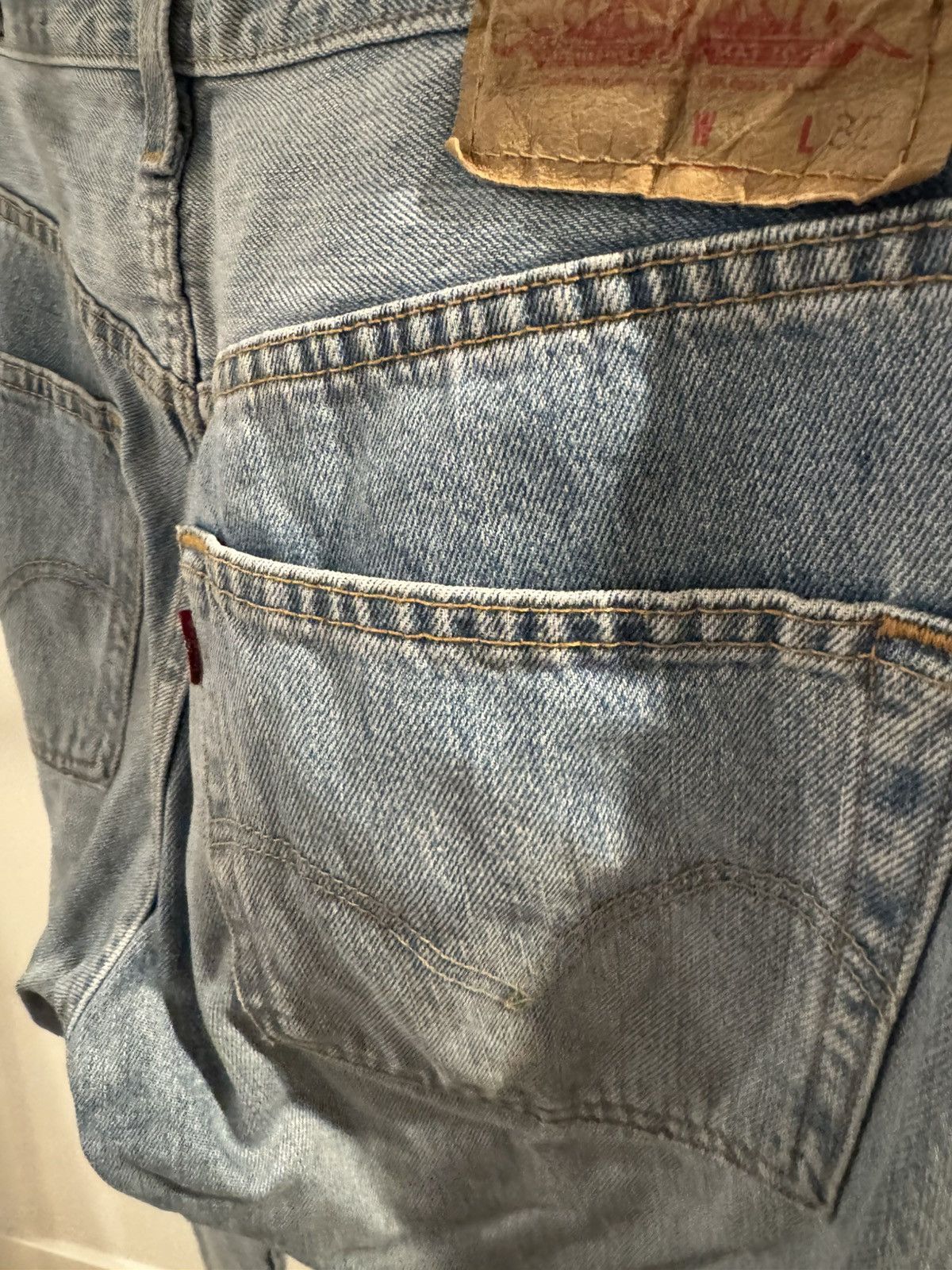 Levi's × Levi's Vintage Clothing × Vintage Vintage Levi denim with beautiful fading Size US 32 / EU 48 - 4 Thumbnail