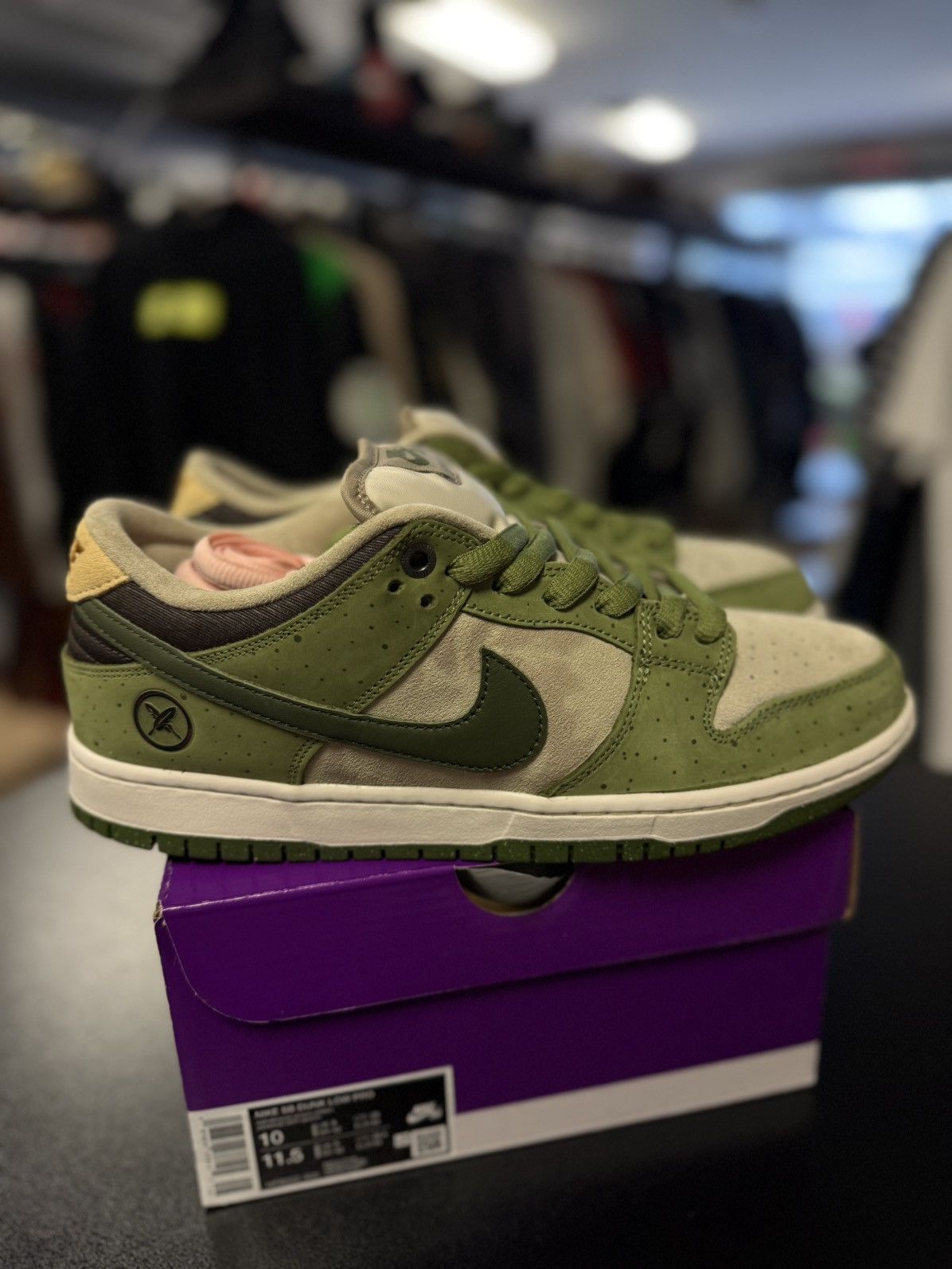Nike Nike Dunk Low Yuto Horigome Matcha Size 10 (NEW) Size US 10 / EU 43 - 10 Thumbnail