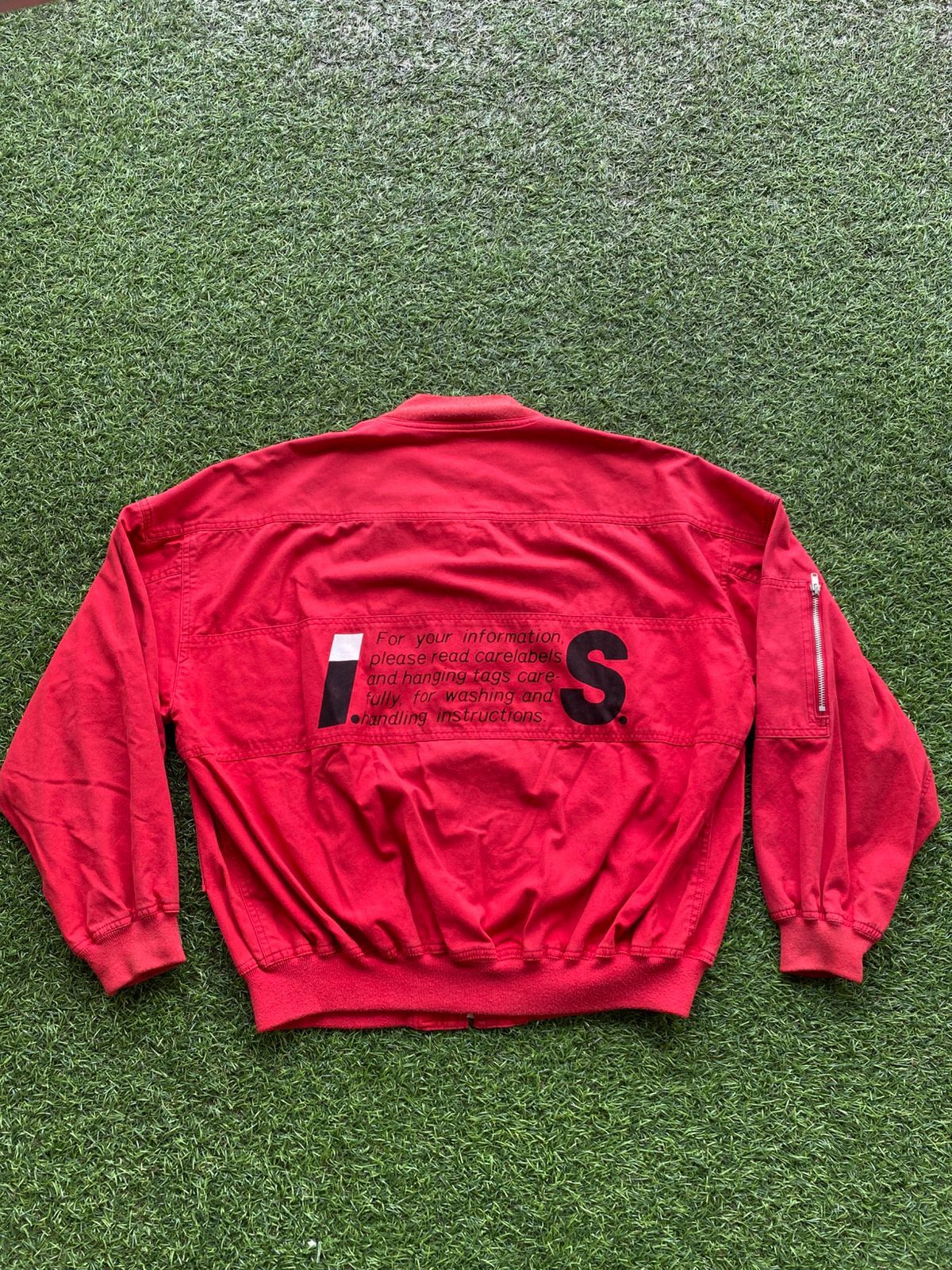 Issey Miyake issey miyake care labels bomber jacket Size US XL / EU 56 / 4 - 1 Thumbnail