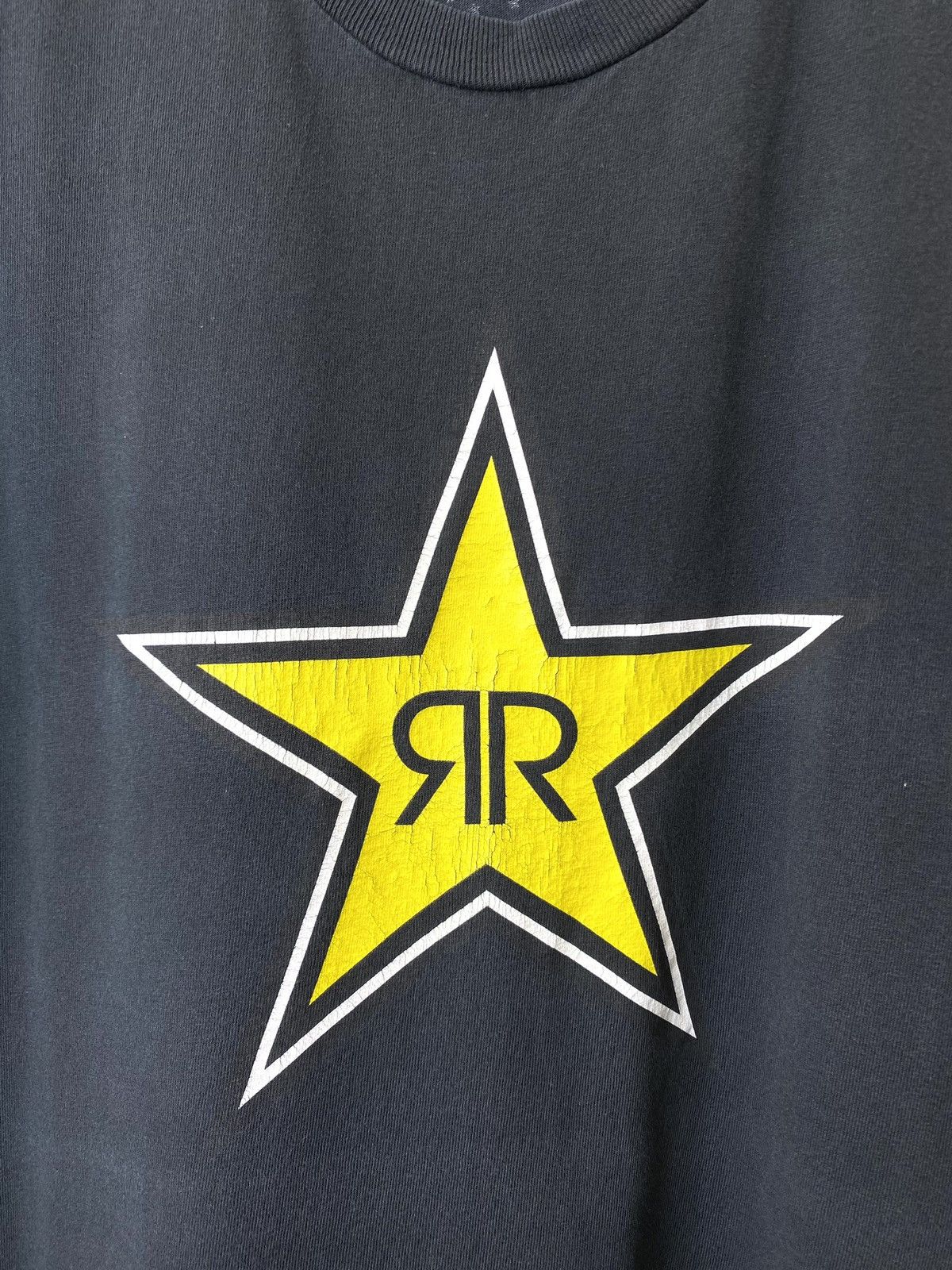 Red Bull Vintage Rockstar Energy Drink Racing T Shirt Monster Energy Size US XL / EU 56 / 4 - 3 Thumbnail